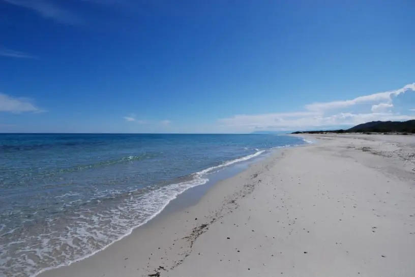 Berchida, la spiaggia